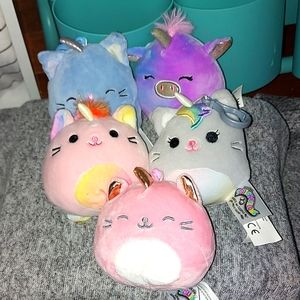Squishmallow Clip Bundle
